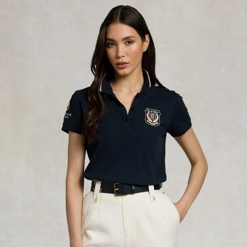 Holland Cooper Equestrian Women's Polo Belt - Ink Navy-2