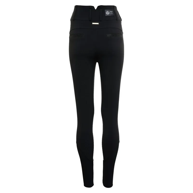 Holland Cooper Premium High Rise Full Grip Women's Breeches - Black-4