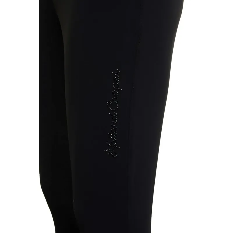 Holland Cooper Premium High Rise Full Grip Women's Breeches - Black-6