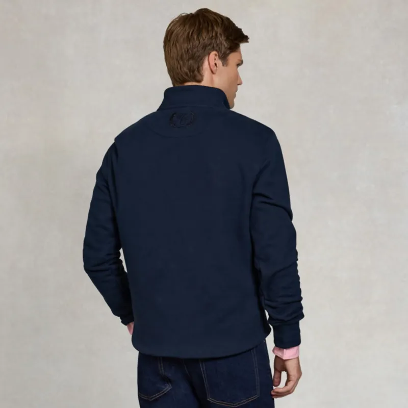 Holland Cooper Men's Quarter Zip Sweatshirt - Ink Navy-2