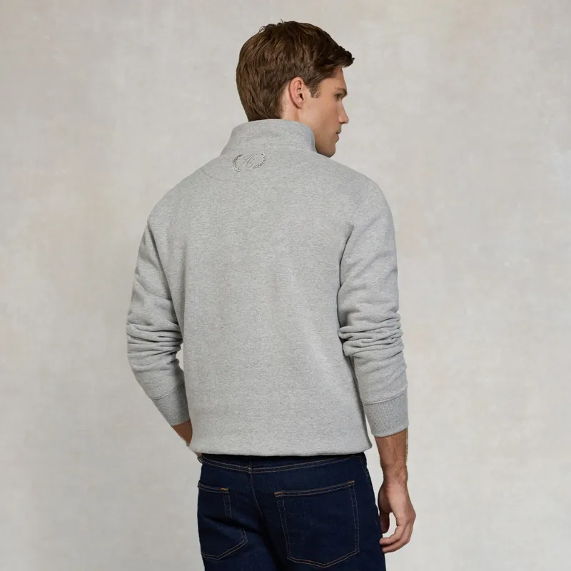 Holland Cooper Men's Quarter Zip Sweatshirt - Grey-1