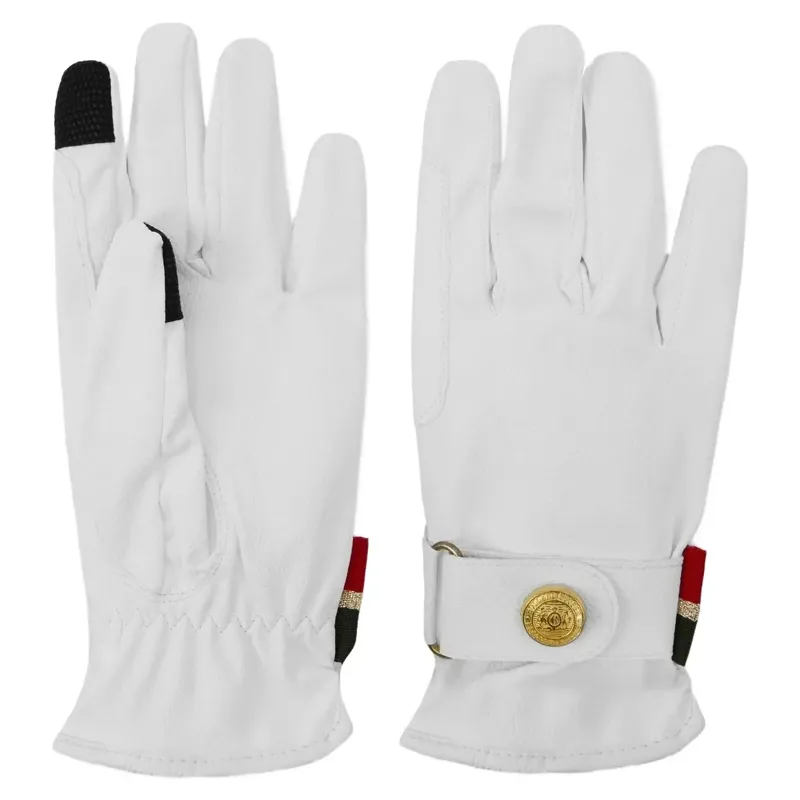 Holland Cooper Riding Gloves - White