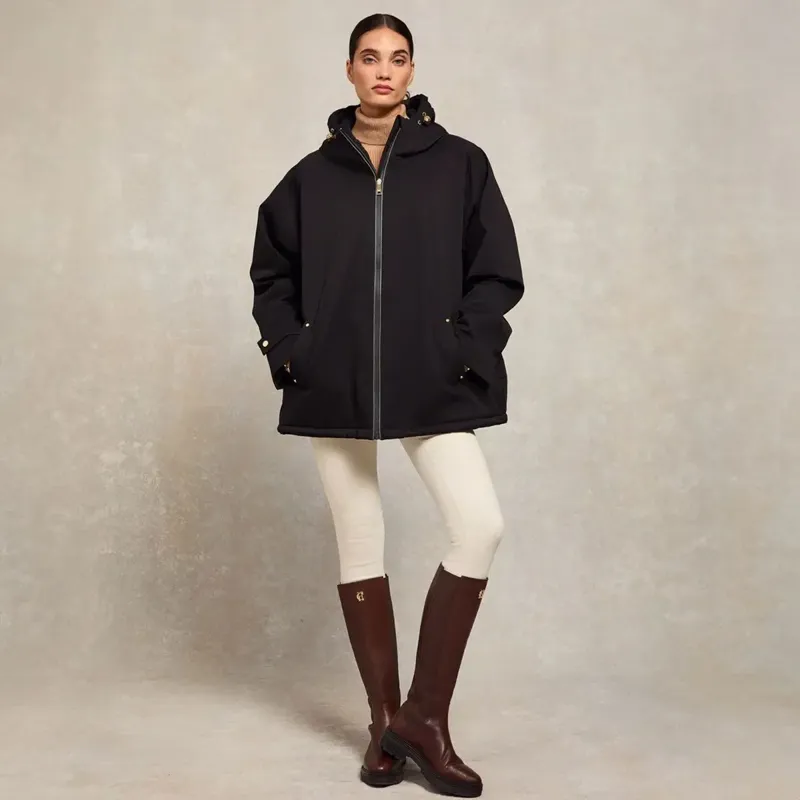 Holland Cooper One Size Waterproof Women's Jacket - Black-2