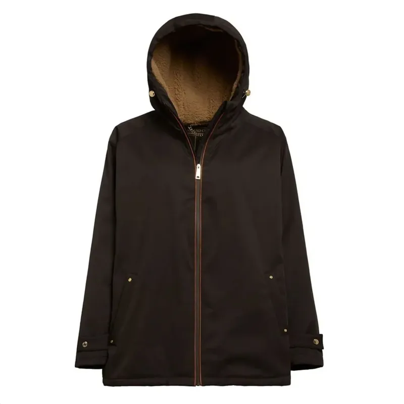 Holland Cooper One Size Waterproof Women's Jacket - Chocolate-1