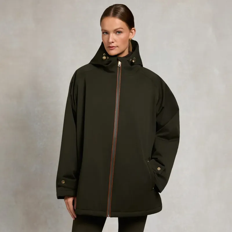 Holland Cooper One Size Waterproof Women's Jacket - Khaki-1