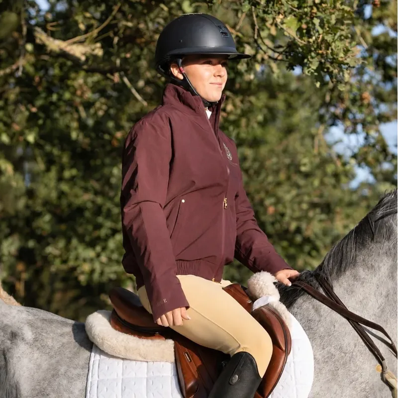 Holland Cooper Chiltern Team Women's Waterproof Jacket - Mulberry-1