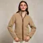 Holland Cooper Country Womens Full Zip Fleece Jacket - Natural Sherpa
