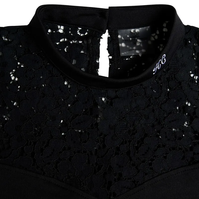 Holland Cooper Women's Lace Tee - Black-3