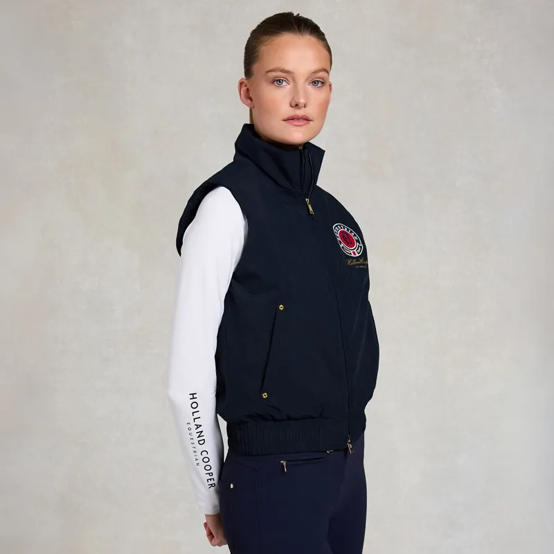 Holland Cooper Chiltern Team Womens Vest - Ink Navy-4