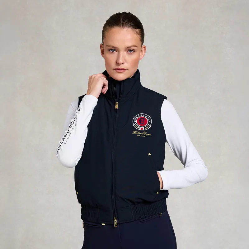Holland Cooper Chiltern Team Womens Vest - Ink Navy