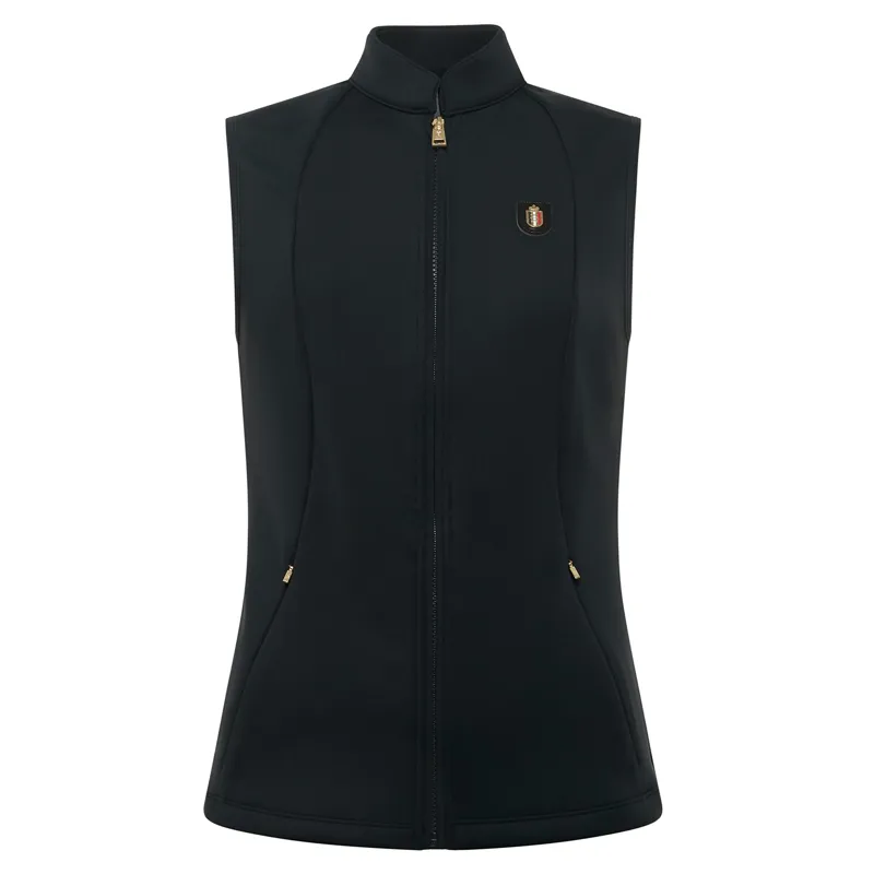 Holland Cooper Womens Training Vest - Black-1