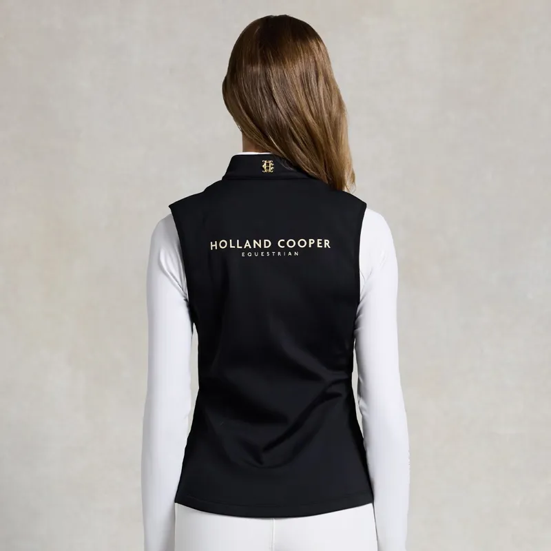 Holland Cooper Womens Training Vest - Black-2