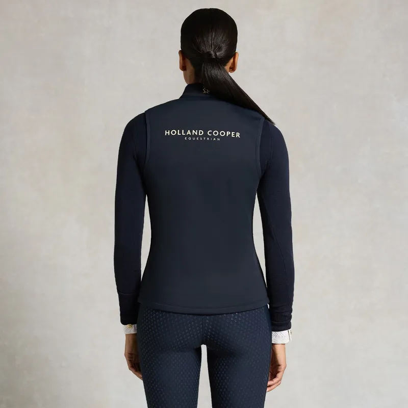 Holland Cooper Womens Training Vest - Ink Navy-2