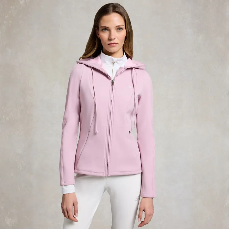 Holland Cooper Chiltern Women's Zip Hoodie - Dawn Pink