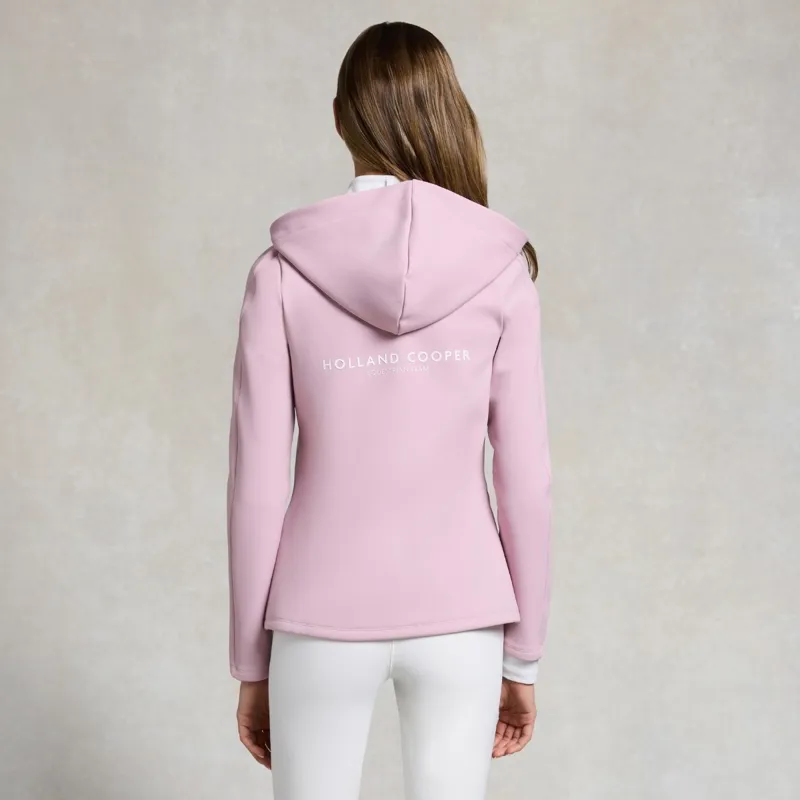 Holland Cooper Chiltern Women's Zip Hoodie - Dawn Pink-5