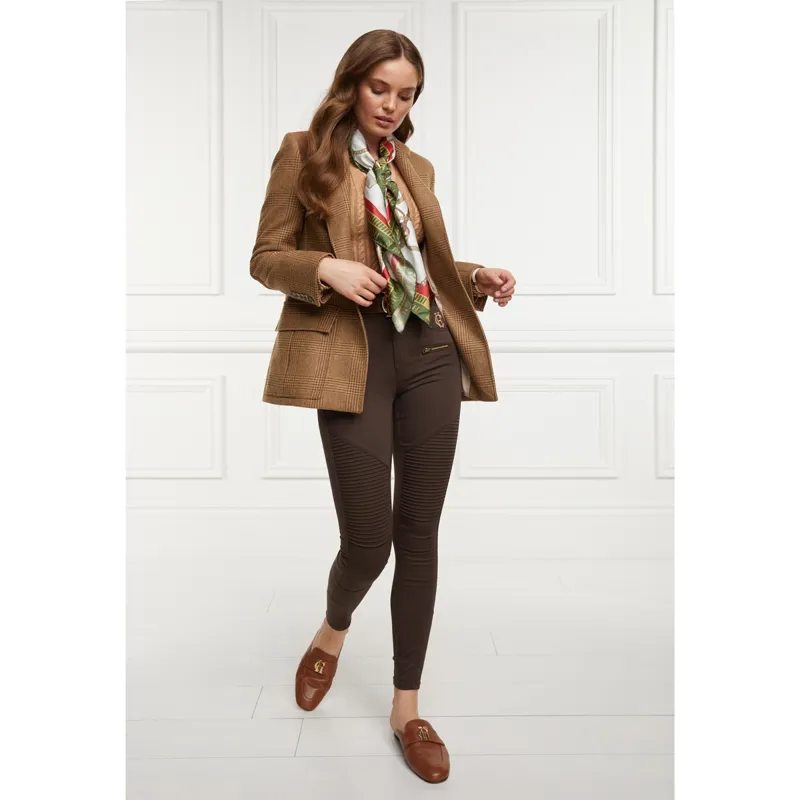 Holland Cooper Women's Biker Jeans - Chocolate-3