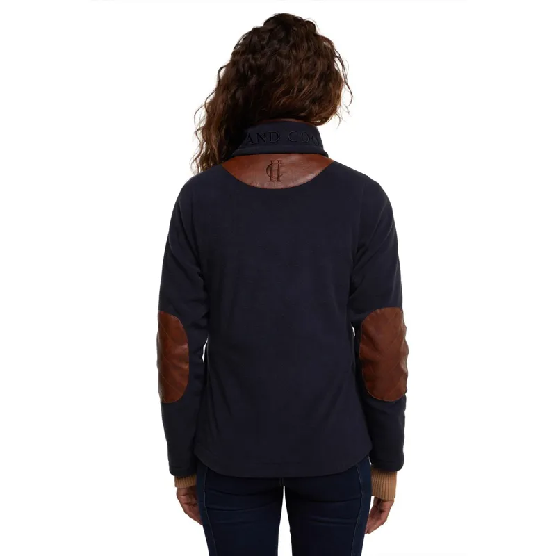 Holland Cooper Country Fleece Womens Jacket - Ink Navy-2