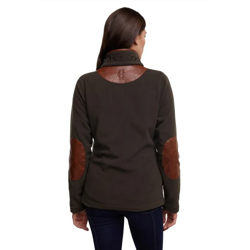 Holland Cooper Country Fleece Women's Jacket - Khaki-2