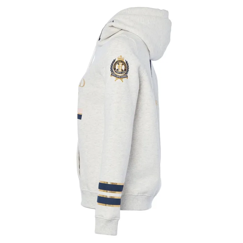 Holland Cooper HC Heritage Womens Hoodie - Ice Grey-3