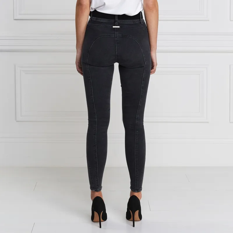Holland Cooper Women's Jodhpur Jeans - Washed Black-2