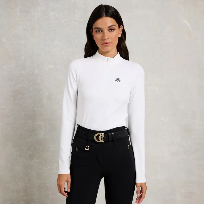 Holland Cooper Stirrup Heritage Belt - Black Crystal-2