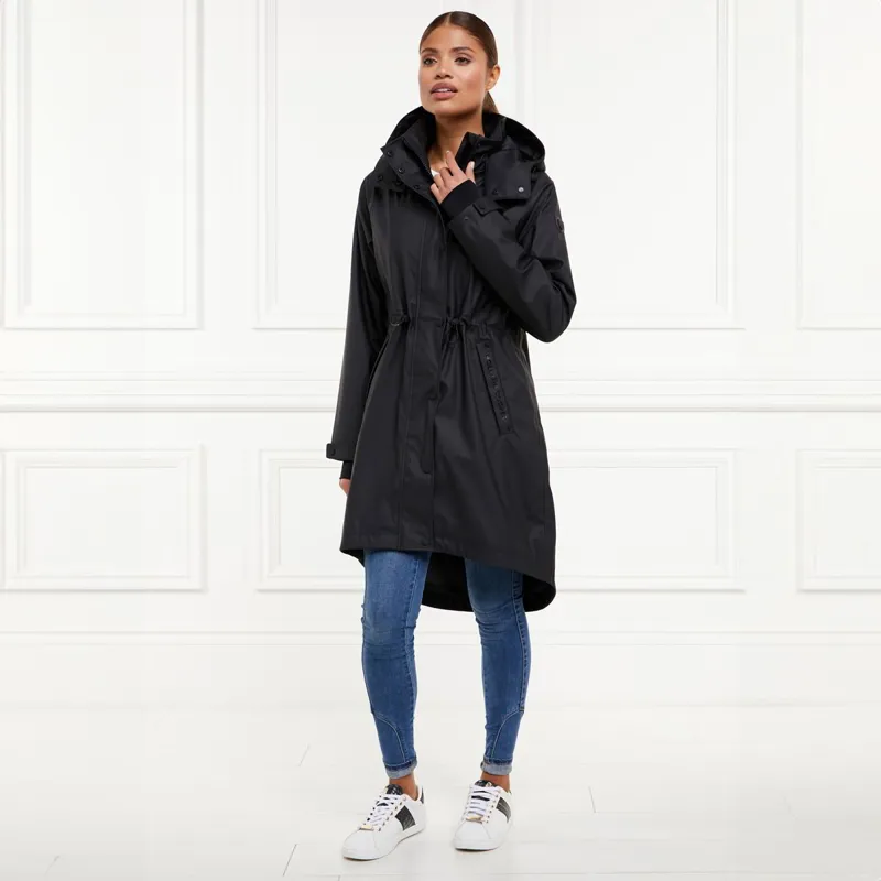 Holland Cooper Chartwell Ladies Rain Parka - Black