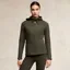 Holland Cooper Crystal Zip Ladies Hoodie - Dark Olive