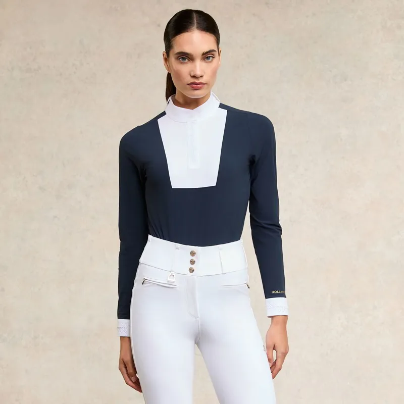 Holland Cooper Gatcombe Ladies Show Shirt - Ink Navy