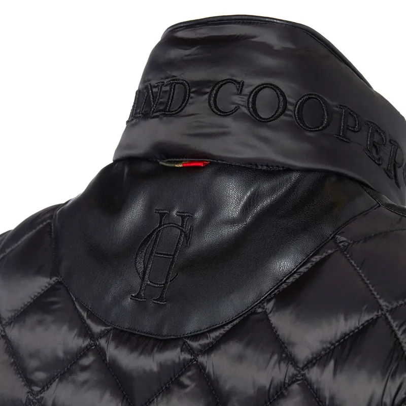 Holland Cooper Diamond Quilt Classic Ladies Vest - Black-4