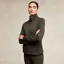 Holland Cooper Henley Training Womens Quarter Zip - Dark Olive