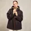 Holland Cooper One Size Waterproof Women's Jacket - Chocolate