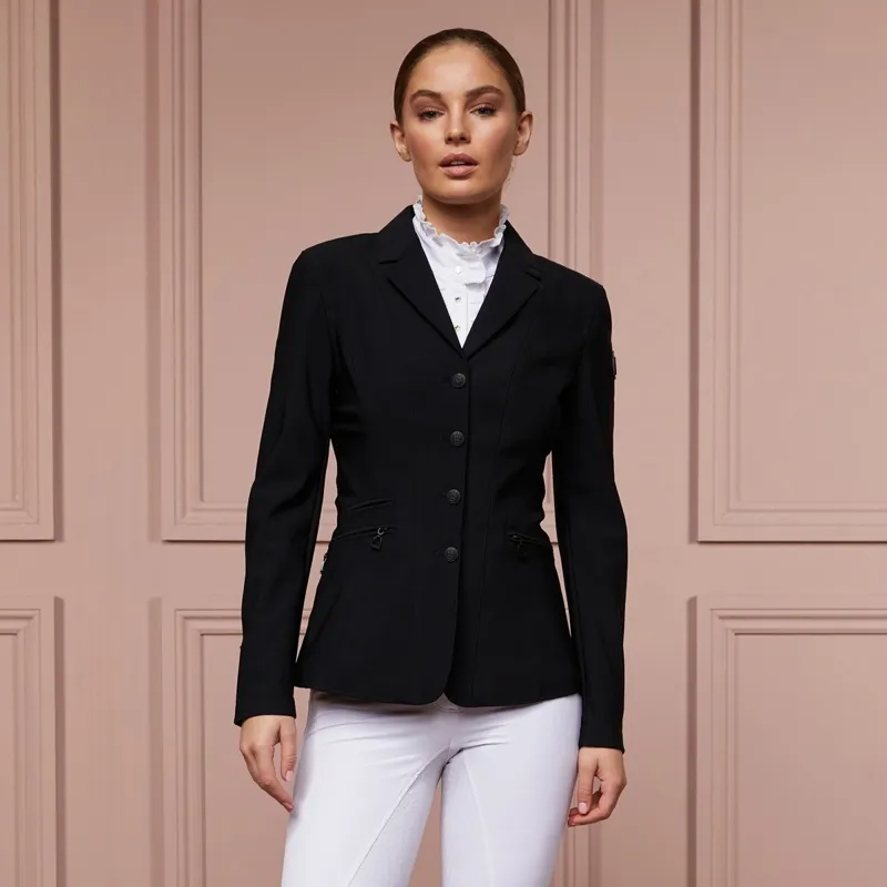 Holland Cooper Ladies Show Coat - Midnight Black