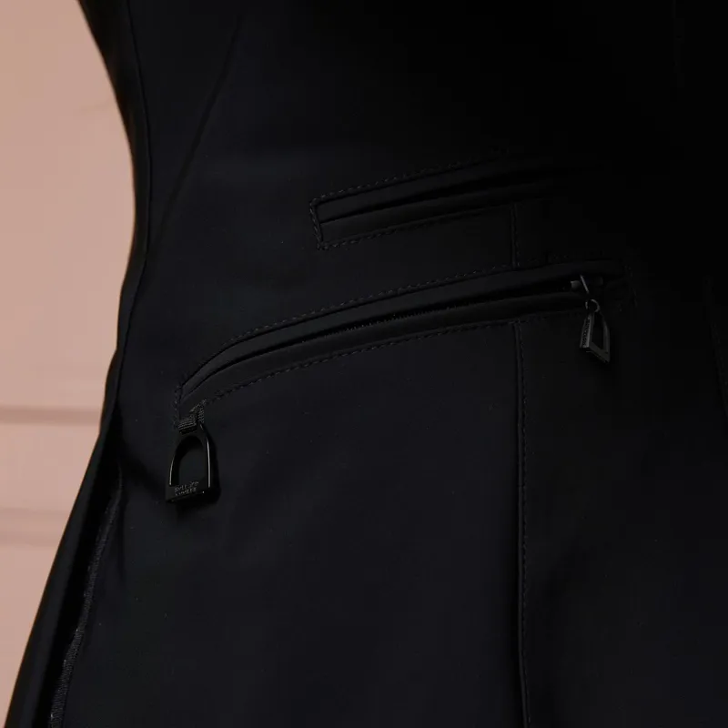 Holland Cooper Ladies Show Coat - Midnight Black-2