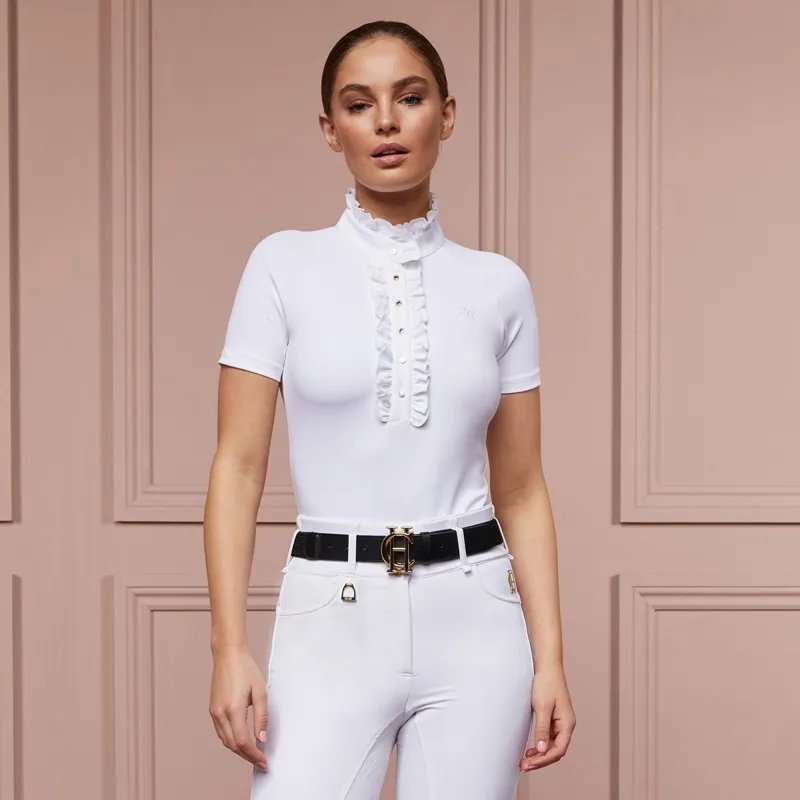 Holland Cooper Silverton Ladies Show Shirt - White