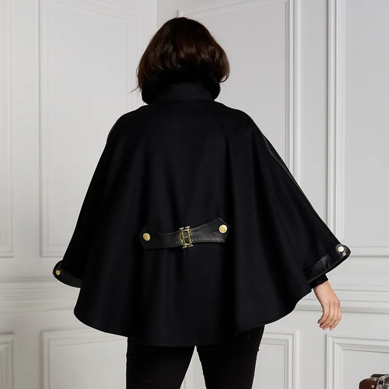 Holland Cooper Chiltern Cape - Soft Black-4