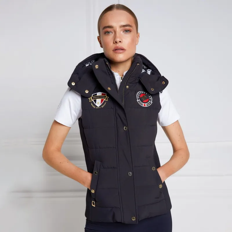 Holland Cooper Team HC Ladies Vest - Ink Navy