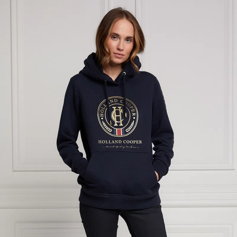 Holland Cooper HC Heritage Women's Hoodie - Ink Navy