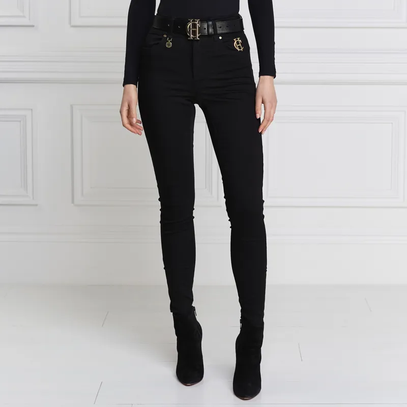 Holland Cooper Women's Jodhpur Jeans - Black