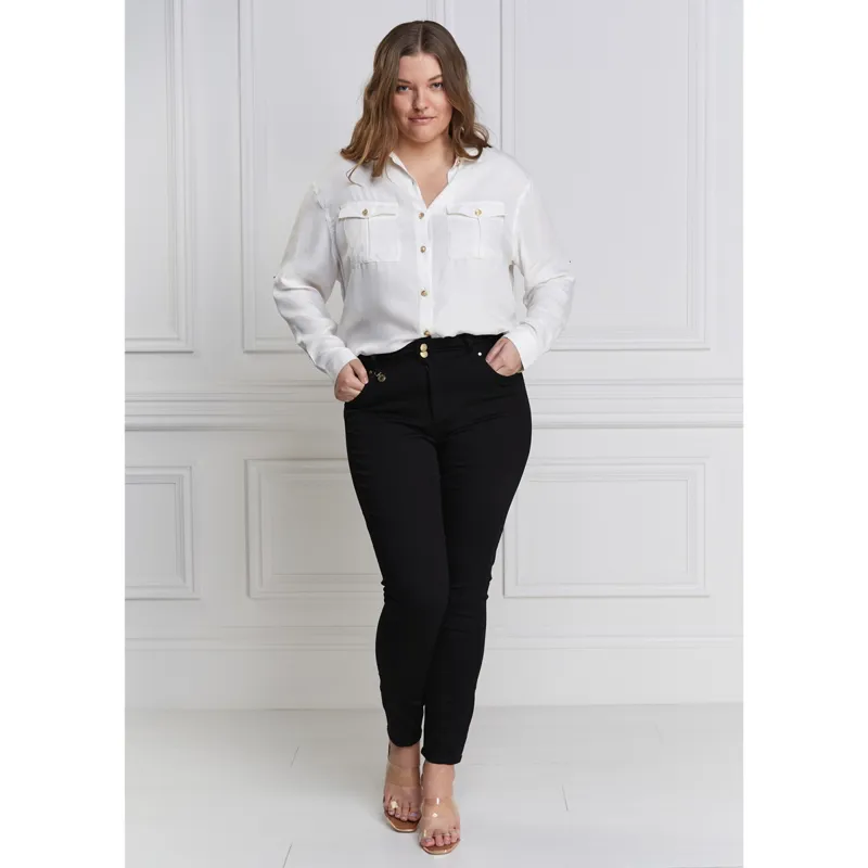Holland Cooper Women's Jodhpur Jeans - Black-2