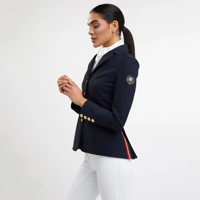 Holland Cooper Women's Show Coat - Navy-5