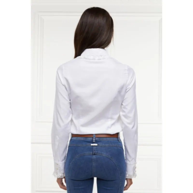 Holland Cooper Rose Womens Shirt - White-3