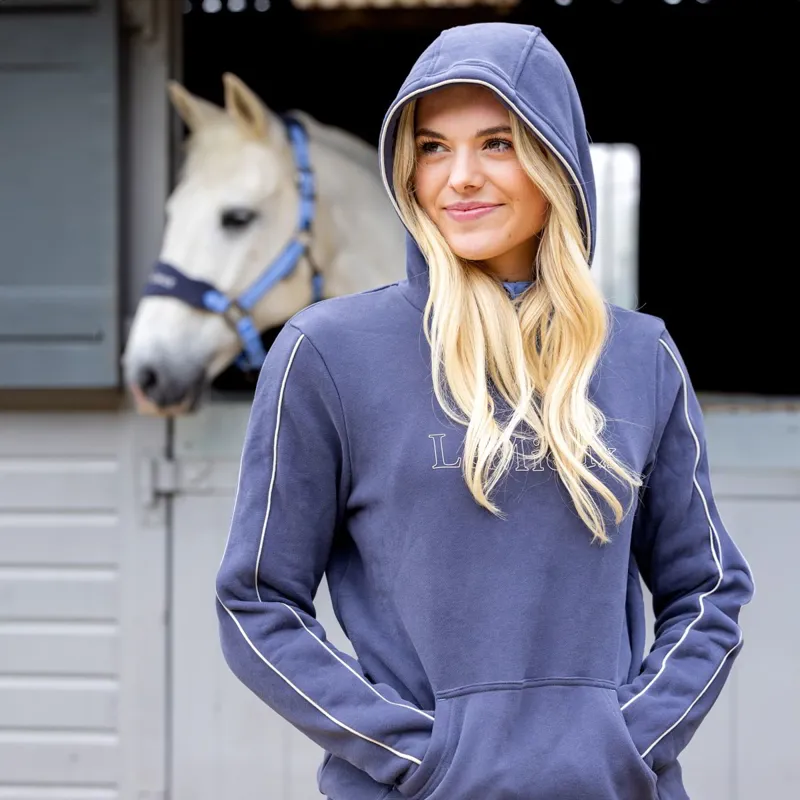 LeMieux x This Esme Ladies Hoodie - Dusk Blue-7