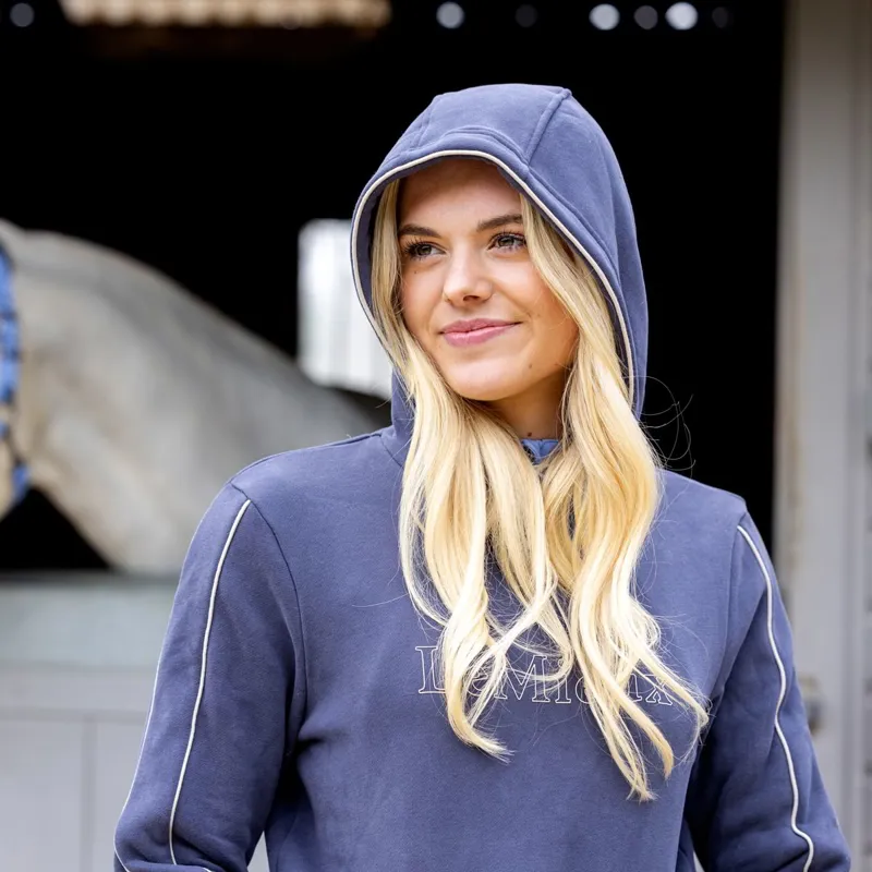 LeMieux x This Esme Ladies Hoodie - Dusk Blue-6