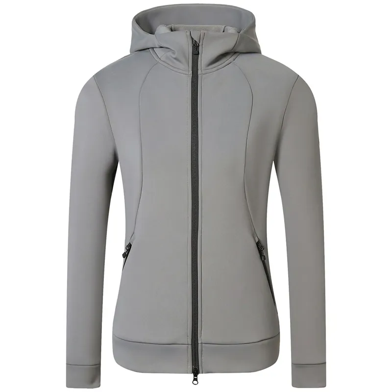 Covalliero Women's Hoodie Jacket - Steel Grey