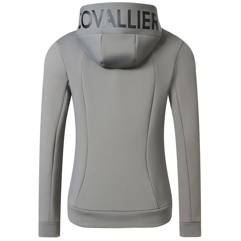 Covalliero Women's Hoodie Jacket - Steel Grey-1