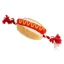 House Of Paws Plush Dog Toy - Hot Dog