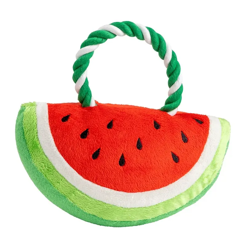 House Of Paws Plush Dog Toy - Watermelon