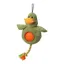 House of Paws Cord Dog Toy with Spiky Ball - Duck