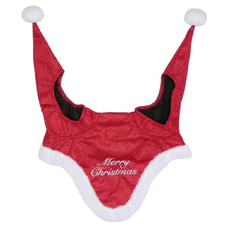 Horse Guard Christmas Glitter Ears - Red