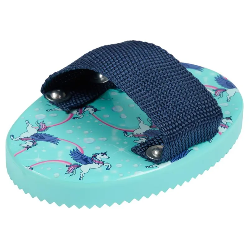 Horse Guard Curry Comb-Aruba Blue
